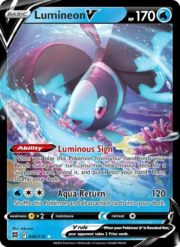 Lumineon V, Brilliant Stars