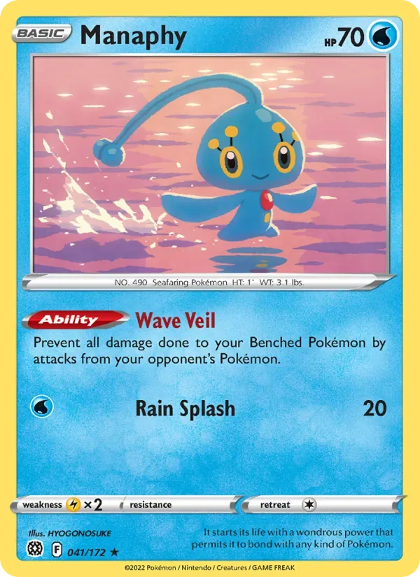 Manaphy, Brilliant Stars
