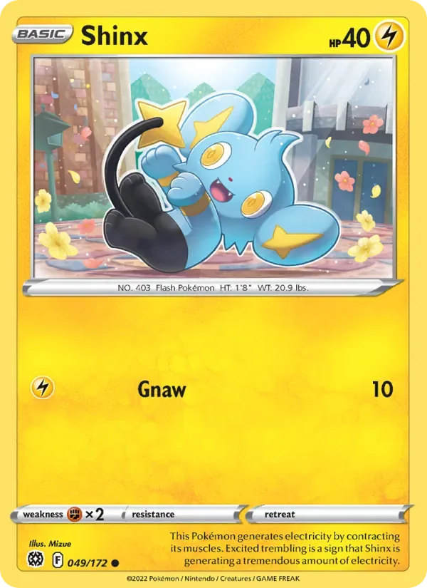 Shinx, Brilliant Stars