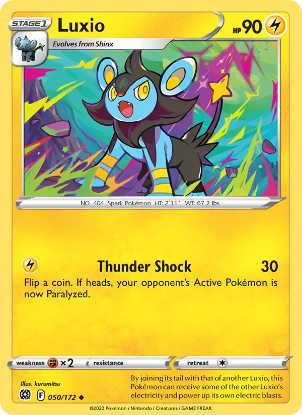 Luxio, Brilliant Stars