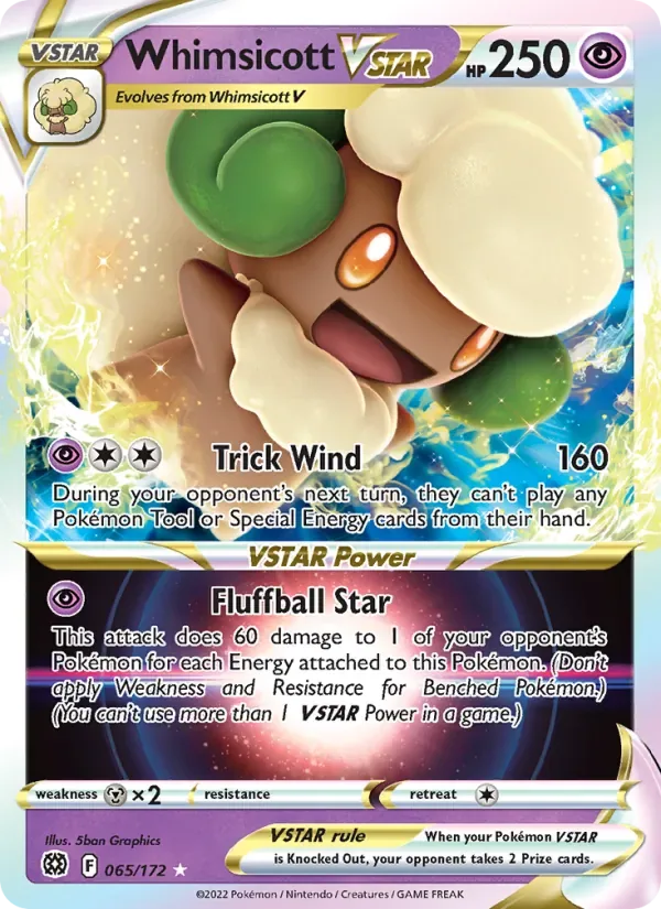 Whimsicott VSTAR, Brilliant Stars