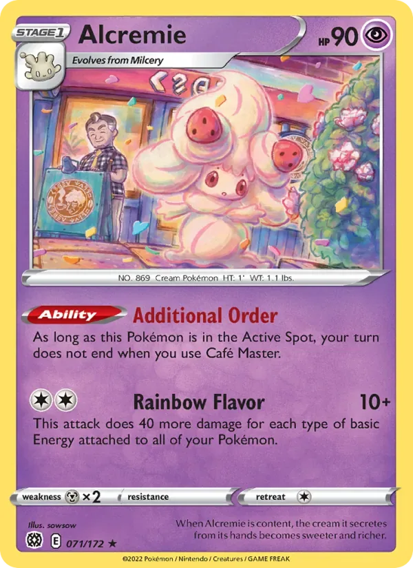 Alcremie, Brilliant Stars