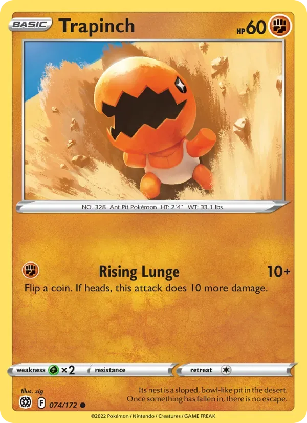 Trapinch, Brilliant Stars