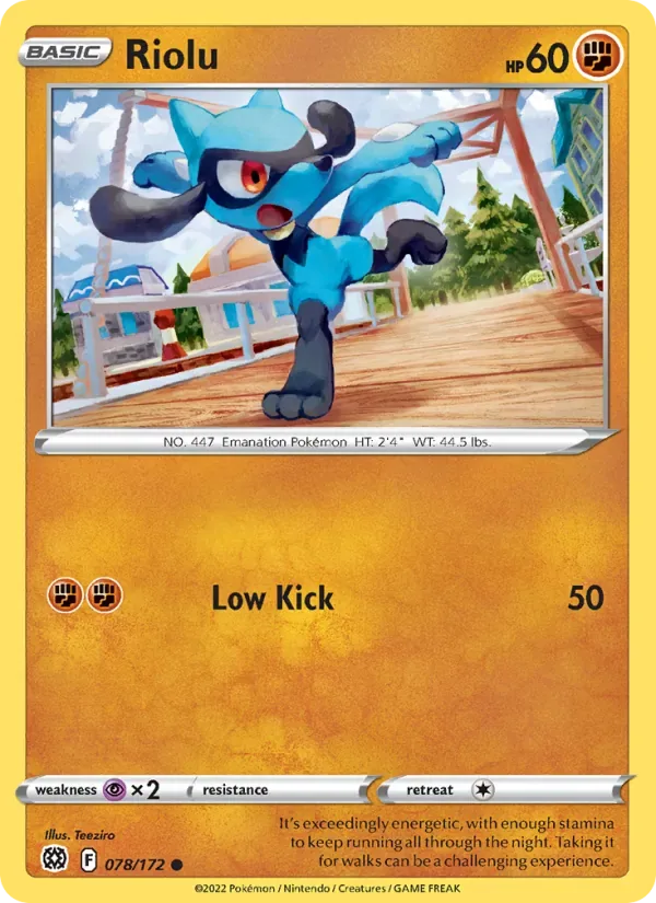 Riolu, Brilliant Stars