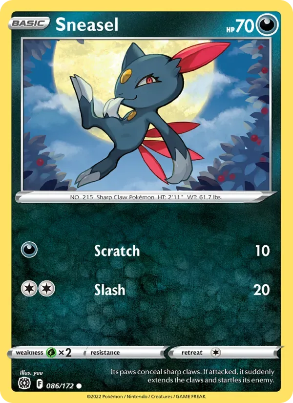 Sneasel, Brilliant Stars