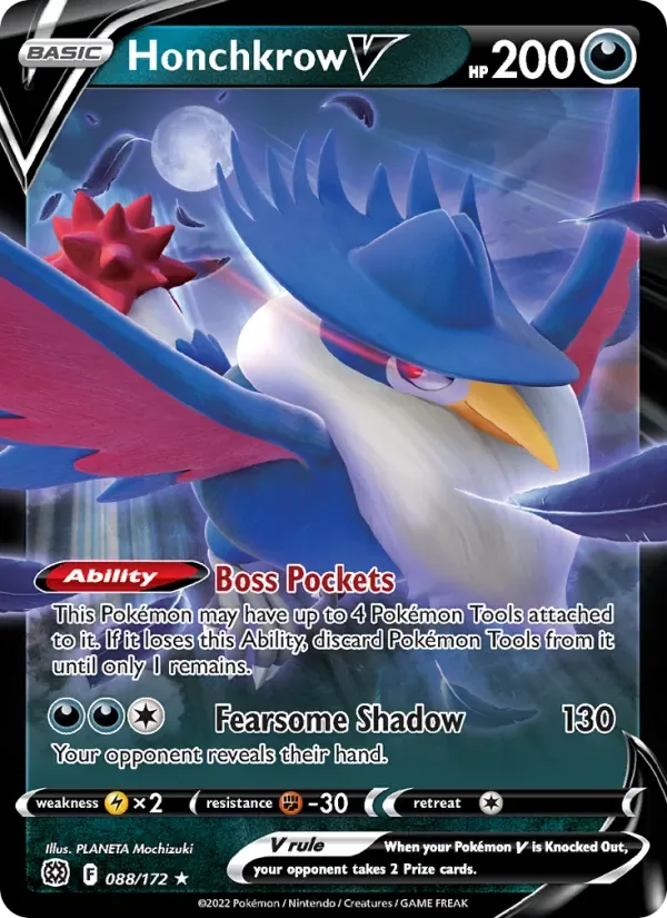 Honchkrow V, Brilliant Stars