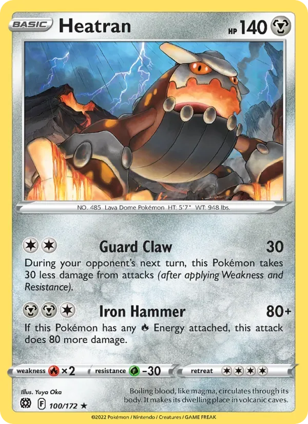 Heatran, Brilliant Stars