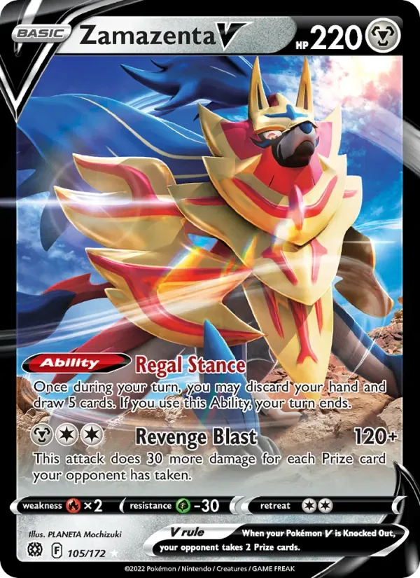 Zamazenta V, Brilliant Stars
