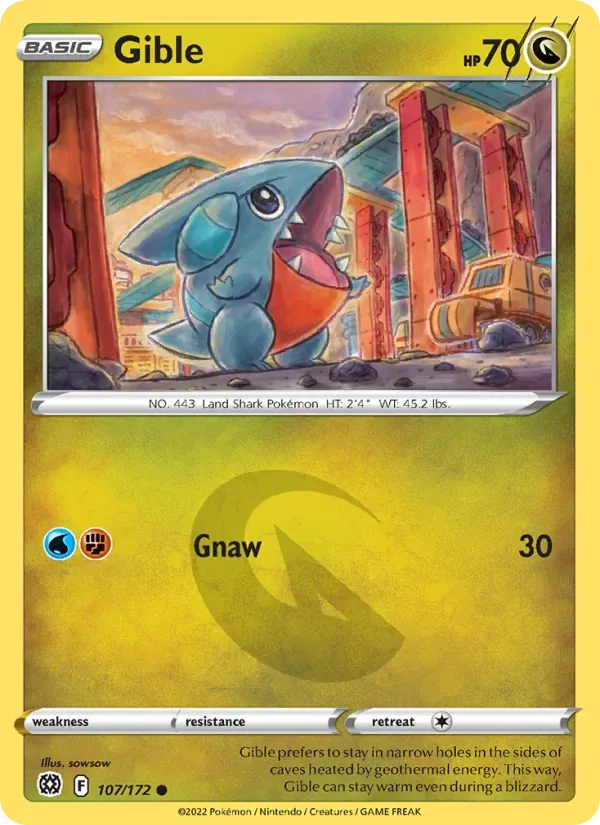 Gible, Brilliant Stars
