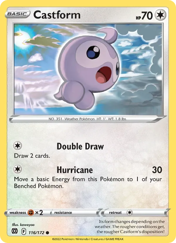Castform, Brilliant Stars