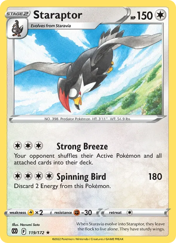 Staraptor, Brilliant Stars