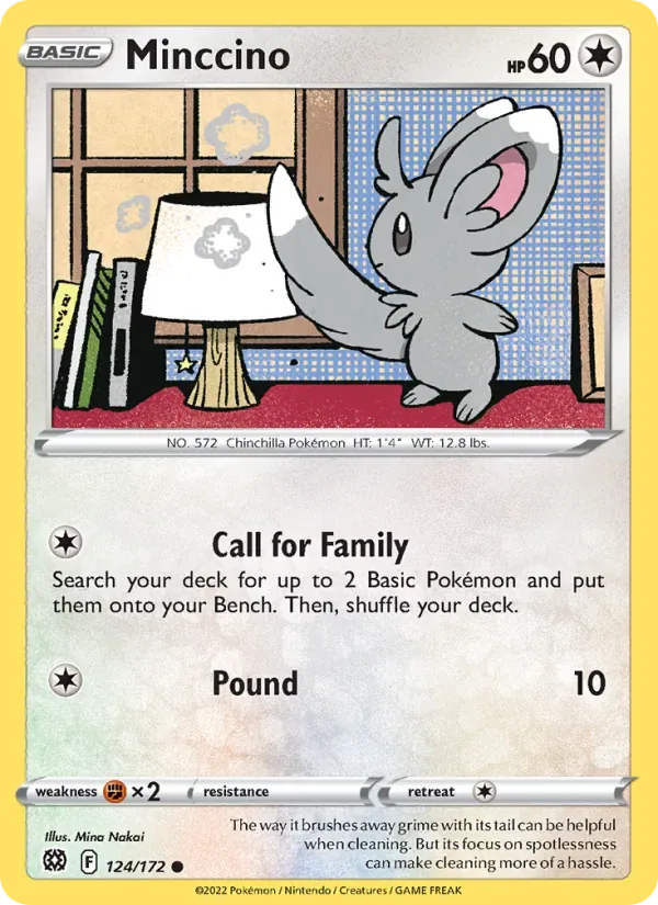 Minccino, Brilliant Stars