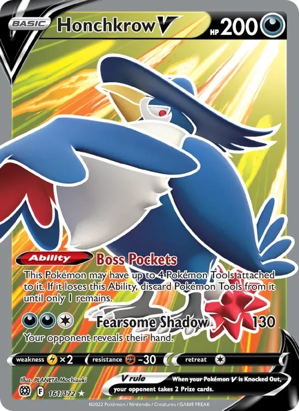 Honchkrow V, Brilliant Stars