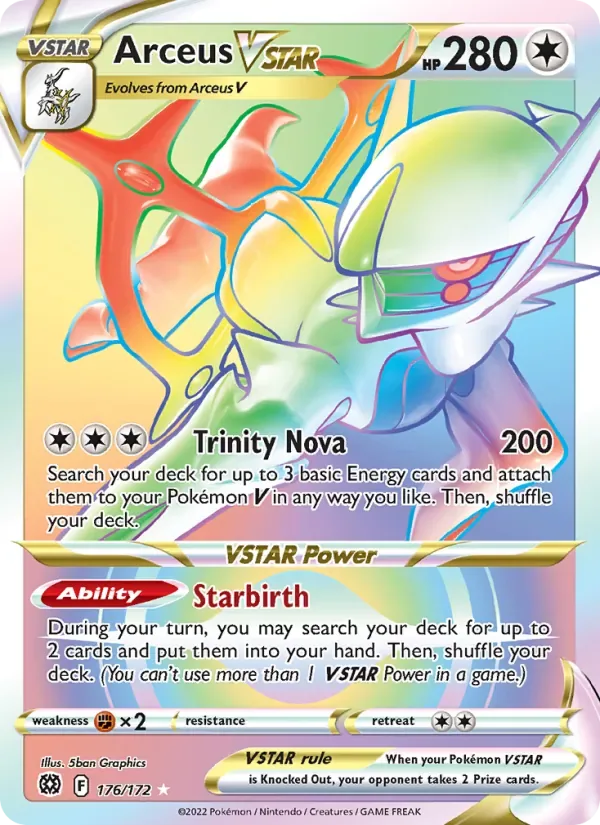 Arceus VSTAR, Brilliant Stars