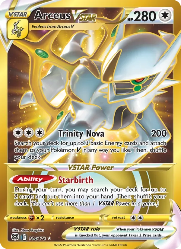 Arceus VSTAR, Brilliant Stars