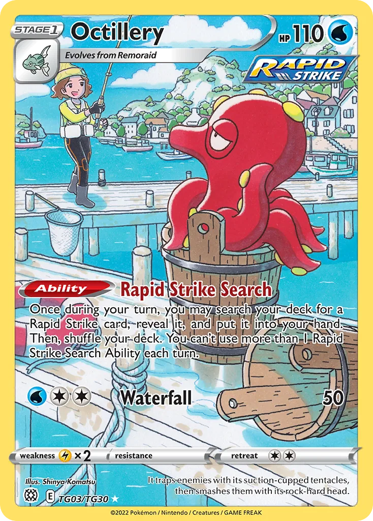 Octillery, Brilliant Stars Trainer Gallery