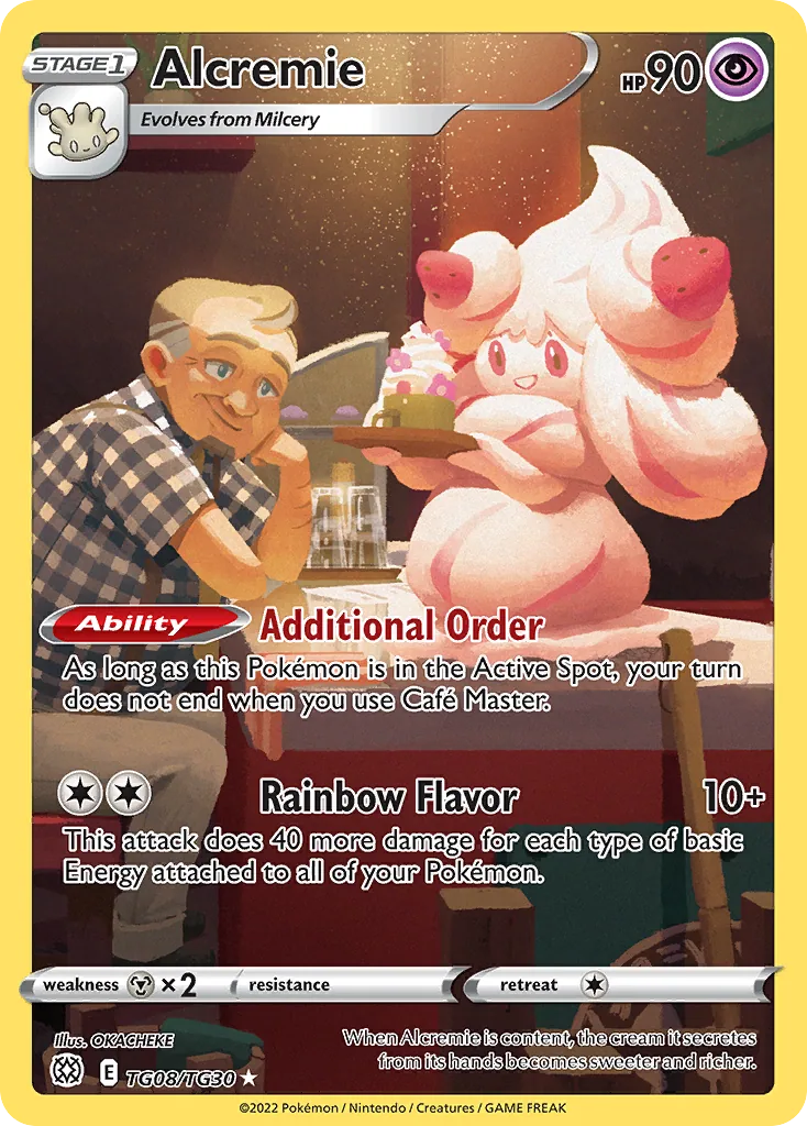 Alcremie, Brilliant Stars Trainer Gallery
