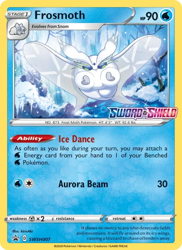 Frosmoth, SWSH Black Star Promos