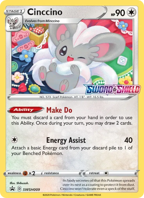 Cinccino, SWSH Black Star Promos