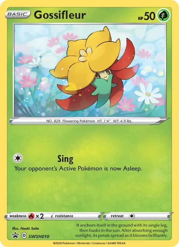 Gossifleur, SWSH Black Star Promos