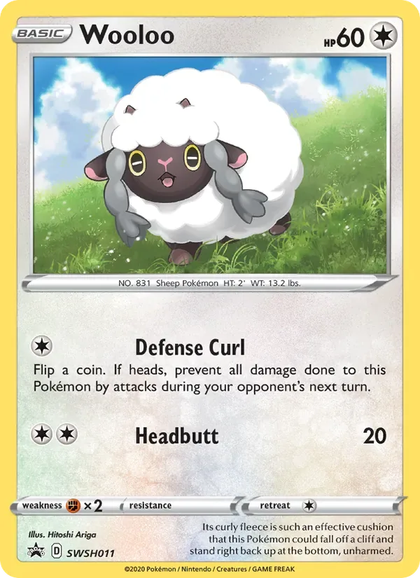 Wooloo, SWSH Black Star Promos