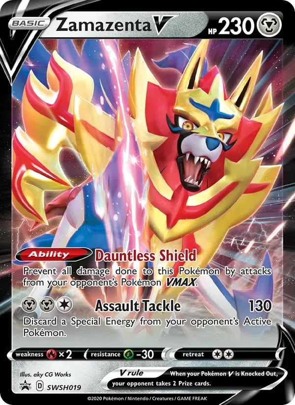 Zamazenta V, SWSH Black Star Promos