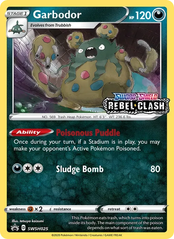 Garbodor, SWSH Black Star Promos