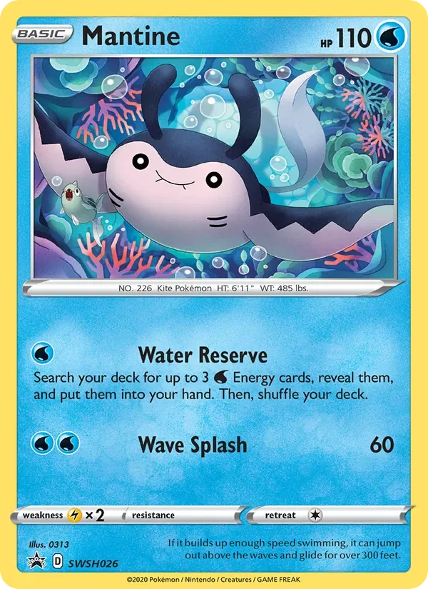 Mantine, SWSH Black Star Promos