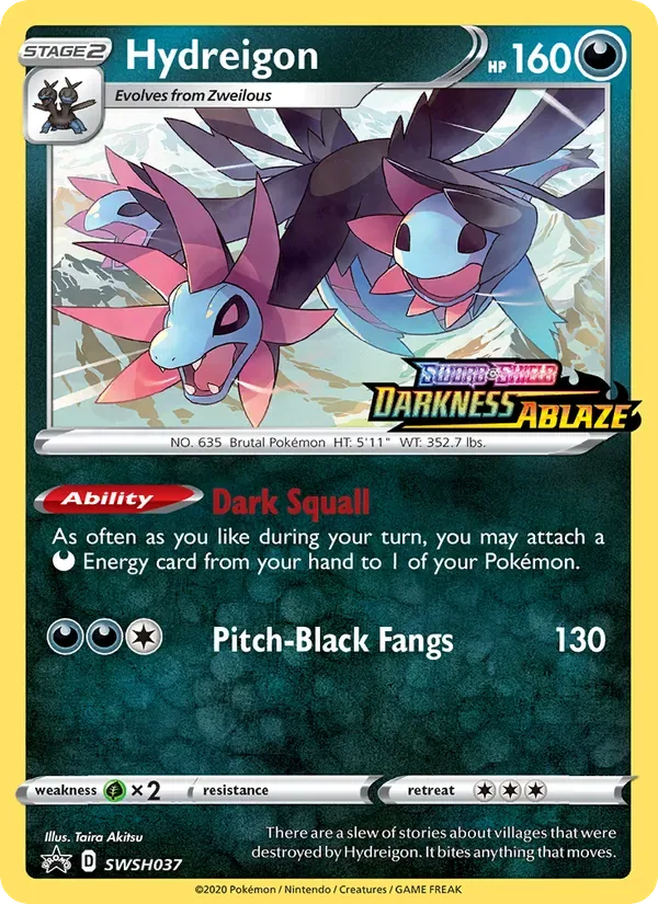 Hydreigon, SWSH Black Star Promos