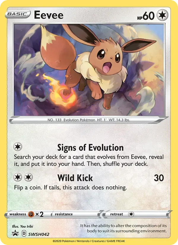Eevee, SWSH Black Star Promos
