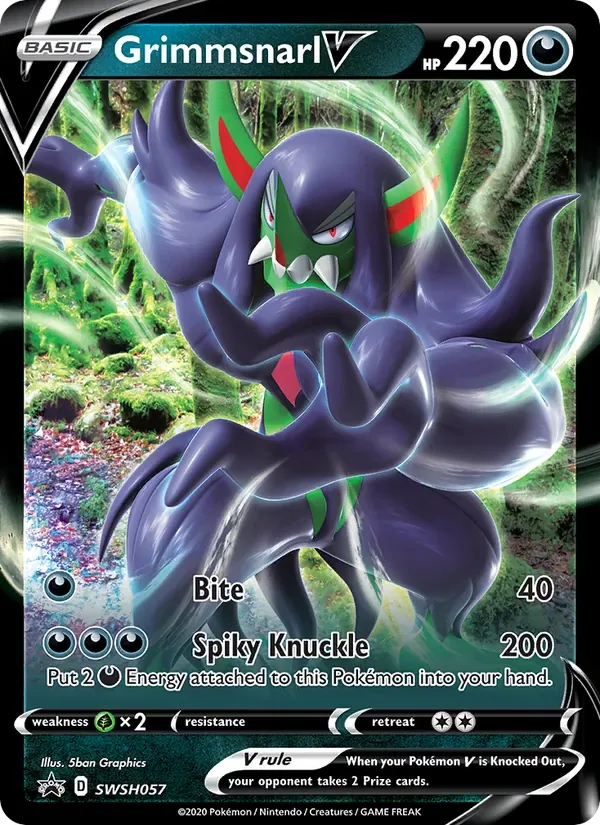 Grimmsnarl V, SWSH Black Star Promos