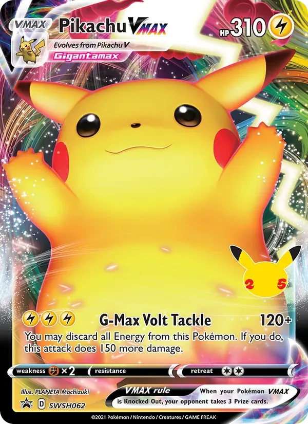 Pikachu VMAX, SWSH Black Star Promos