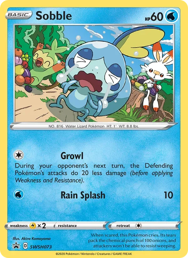 Sobble, SWSH Black Star Promos