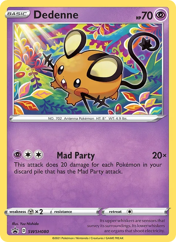 Dedenne, SWSH Black Star Promos