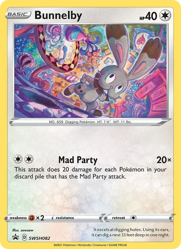 Bunnelby, SWSH Black Star Promos