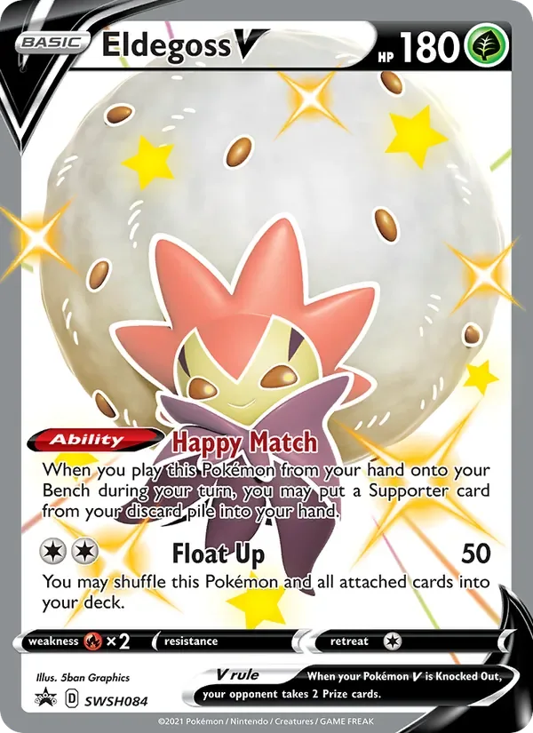 Eldegoss V, SWSH Black Star Promos