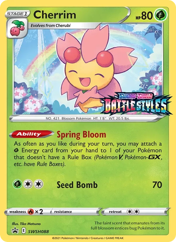Cherrim, SWSH Black Star Promos