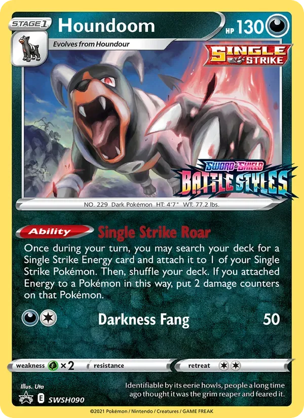Houndoom, SWSH Black Star Promos