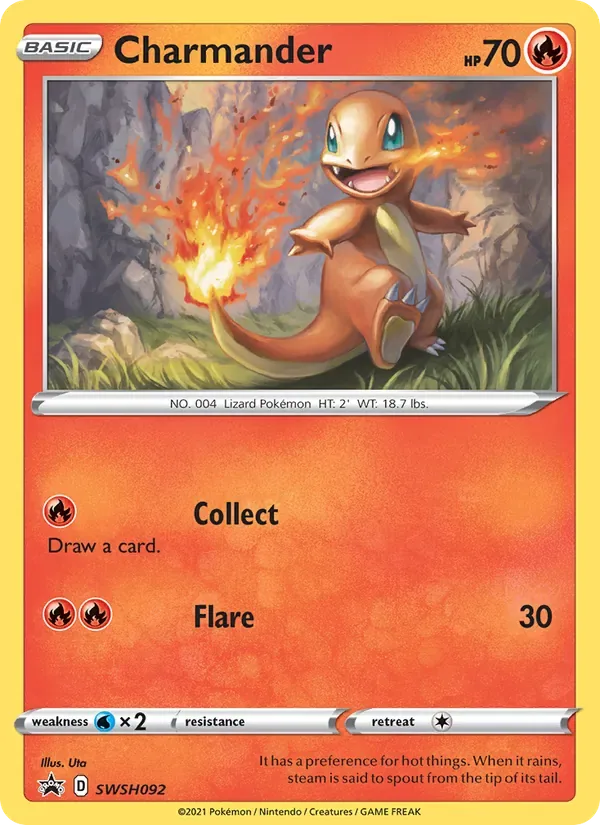 Charmander, SWSH Black Star Promos