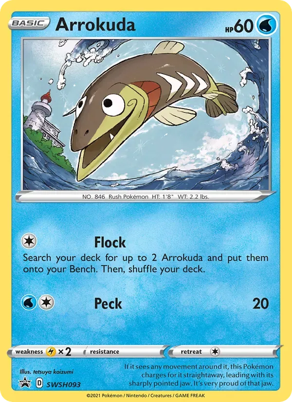 Arrokuda, SWSH Black Star Promos