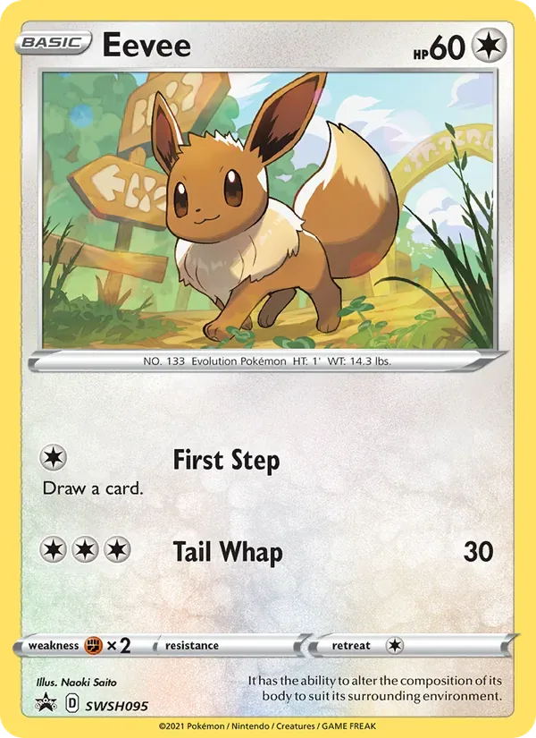 Eevee, SWSH Black Star Promos
