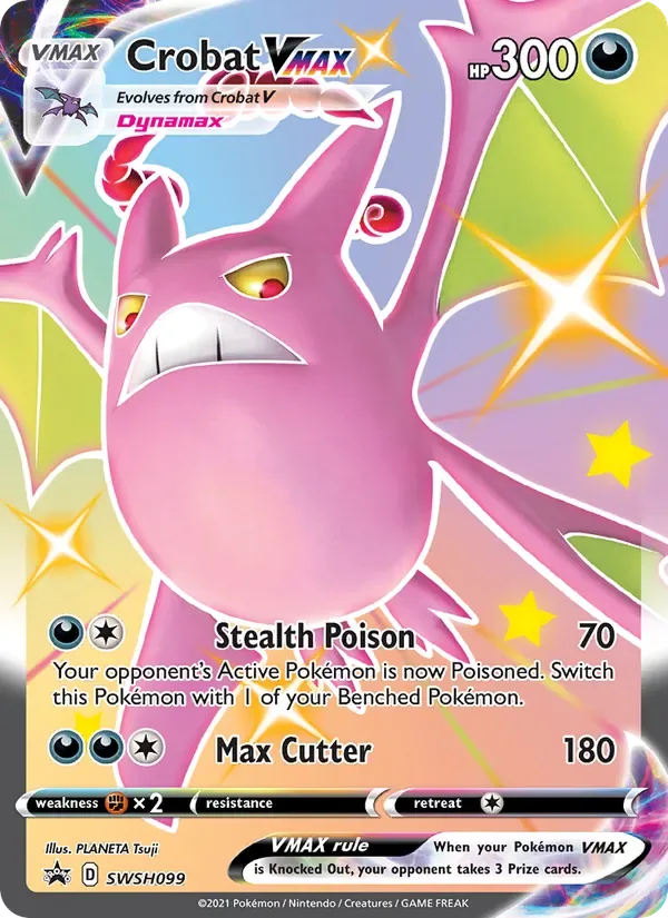 Crobat VMAX, SWSH Black Star Promos