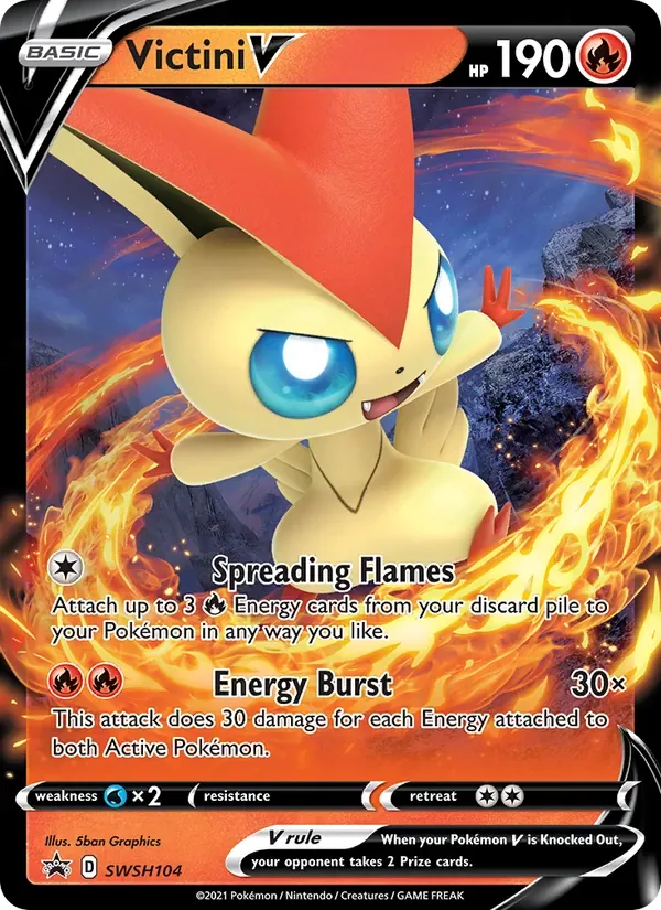 Victini V, SWSH Black Star Promos