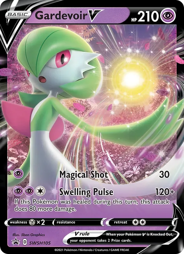 Gardevoir V, SWSH Black Star Promos