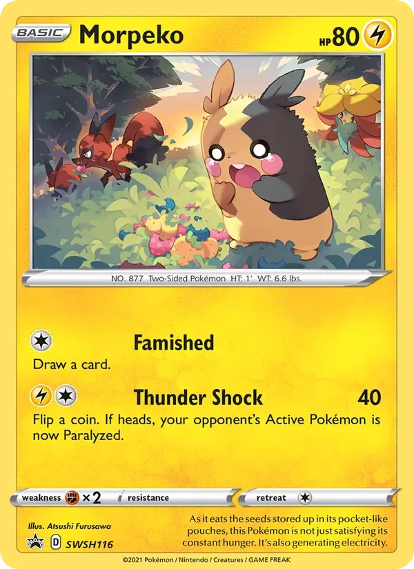 Morpeko, SWSH Black Star Promos