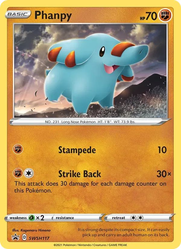 Phanpy, SWSH Black Star Promos