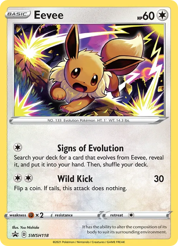 Eevee, SWSH Black Star Promos