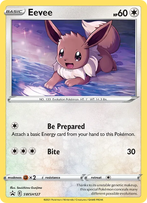 Eevee, SWSH Black Star Promos
