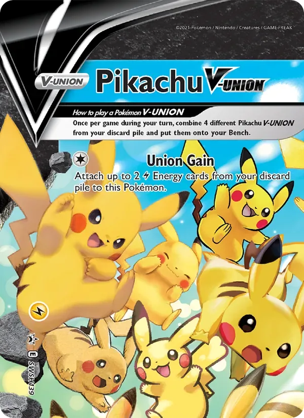 Pikachu V-UNION, SWSH Black Star Promos