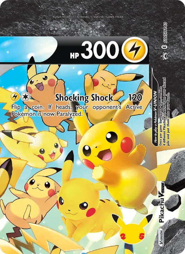 Pikachu V-UNION, SWSH Black Star Promos